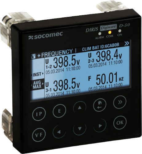 DIRIS Digiware Voltage And Current Monitoring Meters